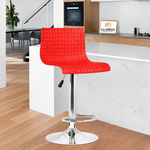 Da URBAN Presho Red | Revolving | Height Adjustable | Kitchen \ Café \ Store | Plastic Bar Chair