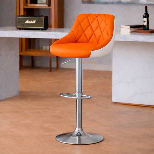CHAIRTECH ® Bar Stool & Chair | Upto 6 MONTHS of Warranty on the Product Leatherette Bar Chair
