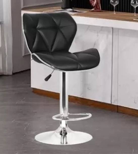 Da URBAN Ember Bar Stool Black Leatherette Bar Stool