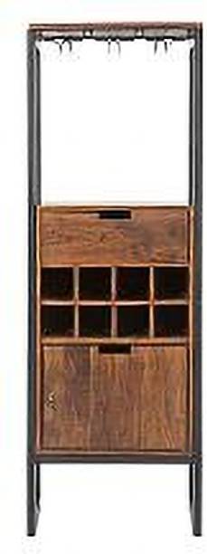 KATHGODAM FURNISHERS Penny Bar Cabinate Solid Wood Bar Trolley