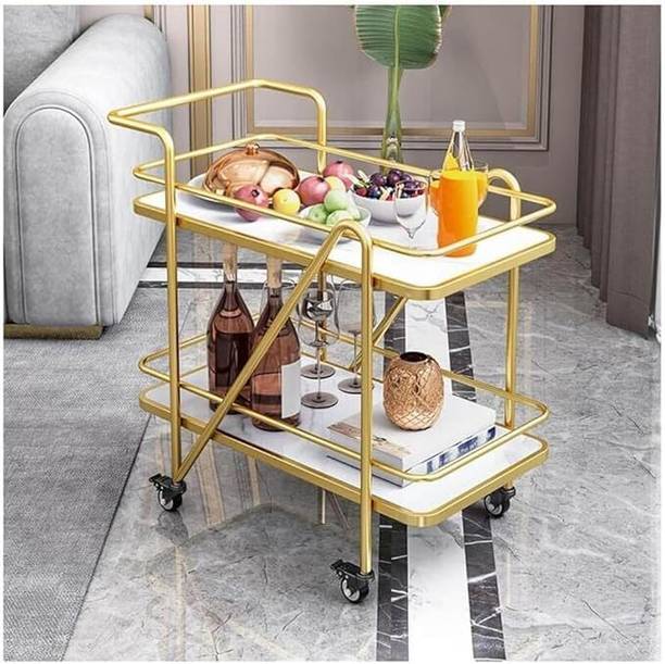 wl handicraft Metal Bar Trolley
