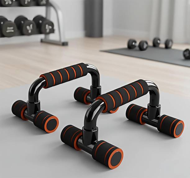Khargadham Push Up Bars Stand with Foam Grip Handle for Chest Press, Gym & Home Exercise Push-up Bar