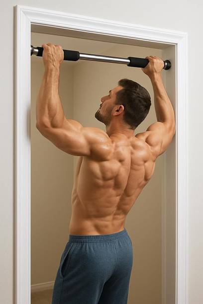alyv Pull Up Bar Doorway & Wall – Bar for Home Gym Pull-up Bar