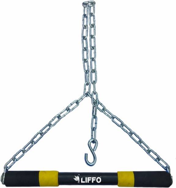 Liffo Height Increase Steel Pull Up Bar Hanging Rod Home/Gym Use for Kids Adults (4FT) Pull-up Bar