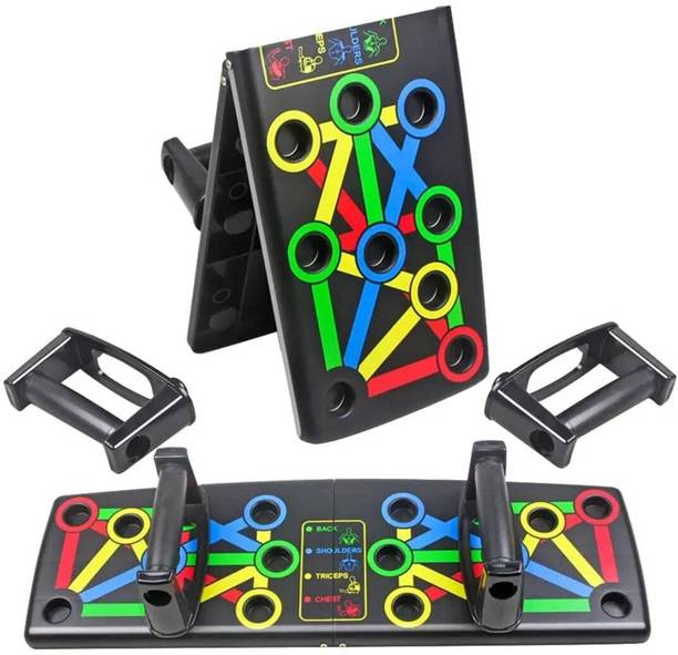 Let's Play Pushup Board For Men & Women - Push Up Board, Push Up Bar, Home Gym Equipment Push-up Bar