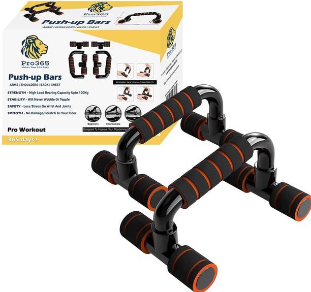 PRO365 2 Pack High density Push Up Bar Stand For Home Exercise Dips Chest Push-up Bar
