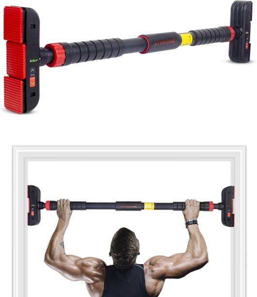 Athmonk No Screw Pull Up Bar Exercise Equipment For Gym Workout Chin-up Bar
