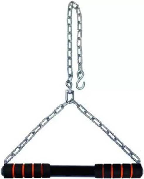BoldFire Pull Up Chin up Bar,Sangal Rod with Hanging Chain Height Increaser Pull-up Bar