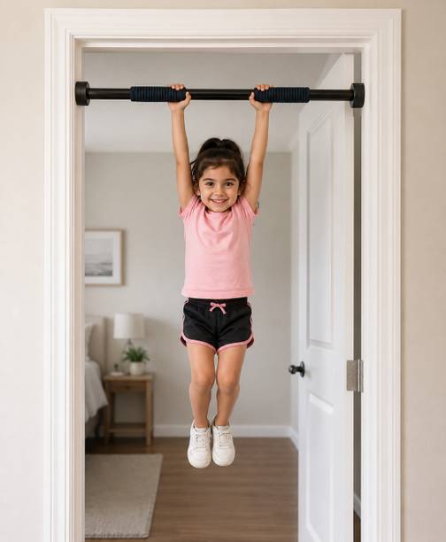 Deviant Buzz Adjustable Kids Pull Up Bar Height Increase Bar 72-100cm Adjust For Home Pull-up Bar