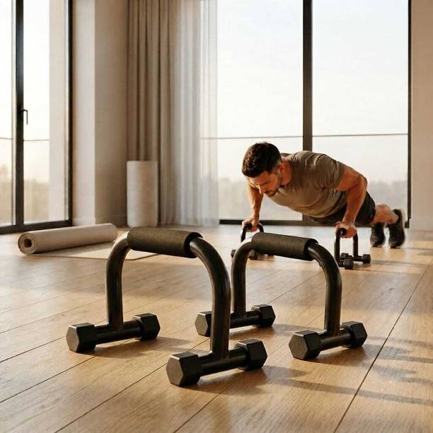 SHAVIKA ROCKS Push Up Bar Dips Stand For Gym & Home Exercise डिप स्टेशन