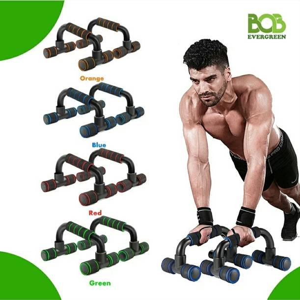Bobevergreen Dips/Push Up Bar Stand for Gym & Home Exercise, Useful in Chest & Arm Workout Push-up Bar