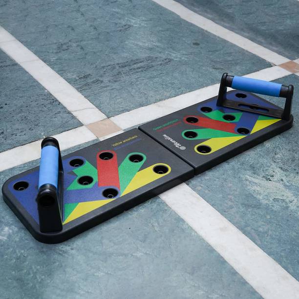 Oddish 14 in 1 Push Up Board Multifunctional Body Exercise Stands Push-up Bar (Black) Push-up Bar