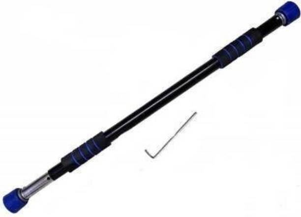 QuiteFit Pull-Up Bar for Home Workout | Non-Slip Carbon Steel Bar (Load Capacity: 100 Kg) Chin-up Bar