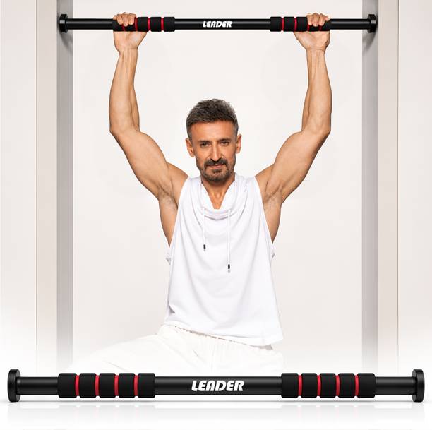 LEADER Doorway Pull Up Bar,No-drill Exercise Rod for Kids & Adults upto 100Kg Capacity Pull-up Bar