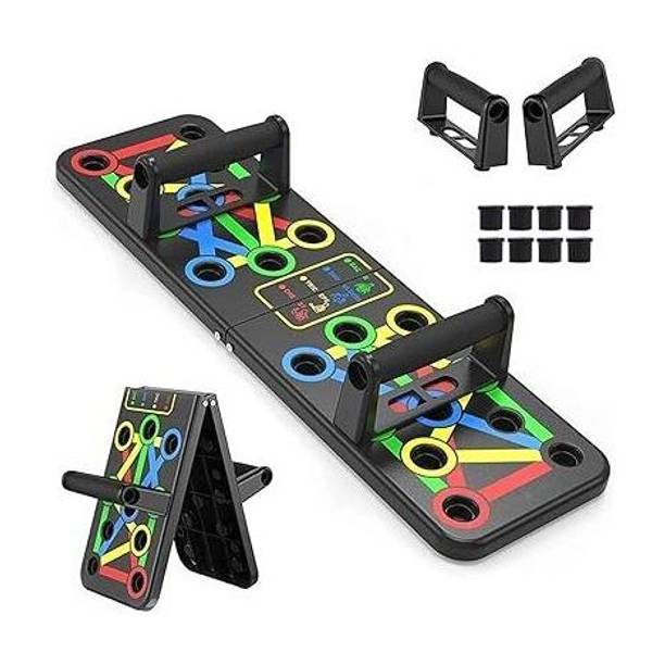 ELK Professional 15 in 1 Push Up Board Comprehensive Fitness Exercise Workout Stands Push-up Bar