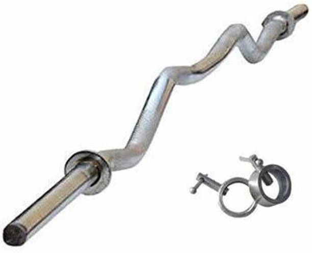 GRIFFIN Curl Olympic Bar Gym Rod Alloy Steel 3 Ft Strength Training Exercise Equipment Weight Lifting Bar