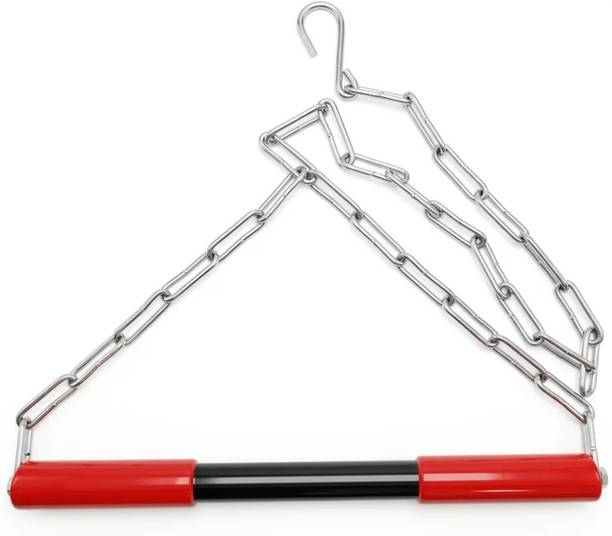 fitlux Chain Pull Up Bar Heavy Duty Hanging Rod Workout Exercise Bar Chin-up Bar