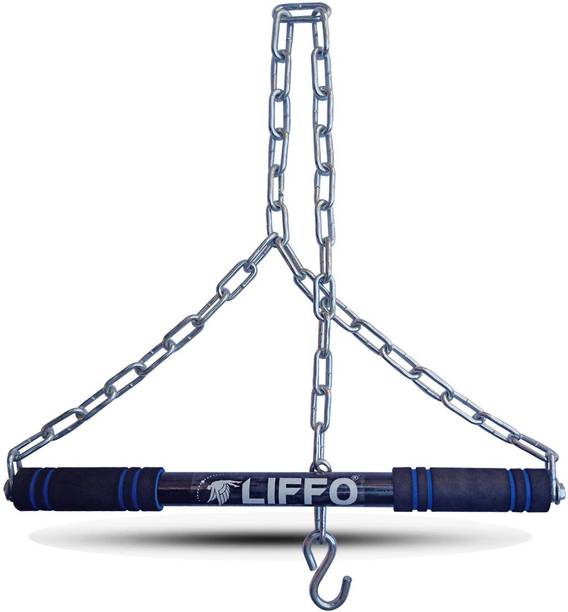 Liffo Height Increase Steel Pull Up Bar Hanging Rod Home/Gym Use for Kids Adults (4FT) Pull-up Bar