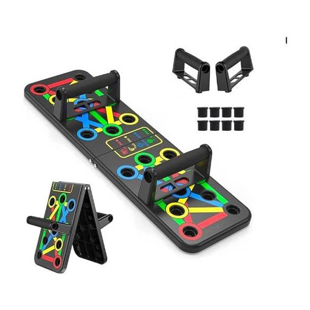 GRYPP Multi-Function Push-Up Board, 15 IN 1 Positions for Full Body Workout, Durable Push-up Bar