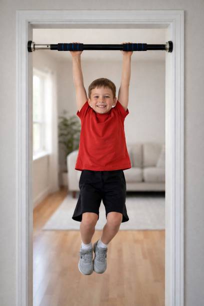 NV COLLECTION Multi-User Pull-Up Bar for Door Frame – Fitness & Kids Height Support Pull-up Bar