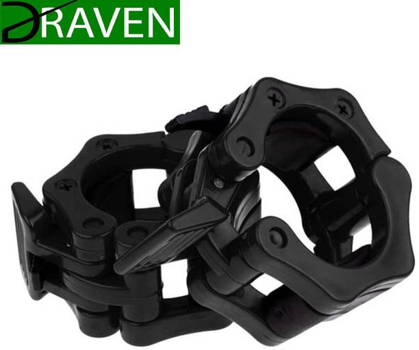 Fitdex Olympic barbell Rod lock for Powerlifting, Weightlifting, Cross fit and Gyms Weight Lifting Bar