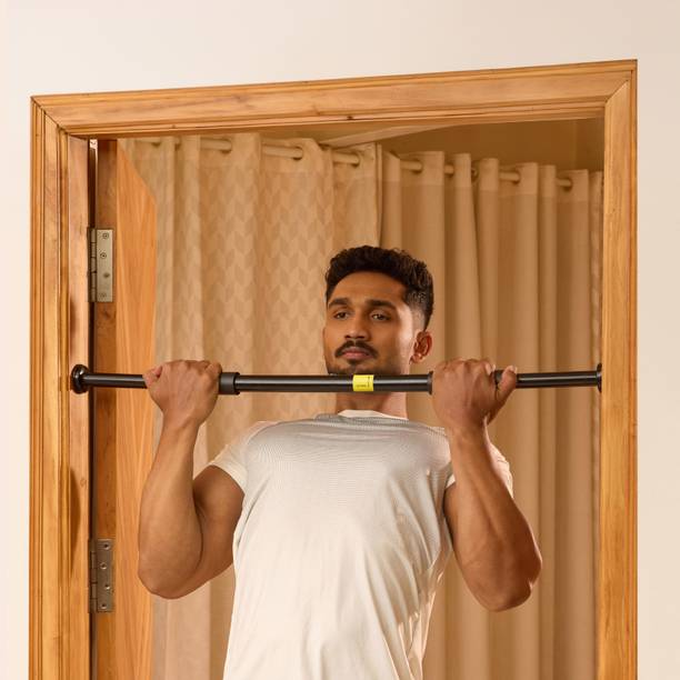 Cult Adjustable Pull-Up Bar 100 kg for Pull Ups, Chin U...