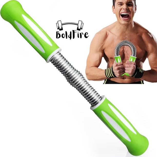 BoldFire Power Twister Wrist Exerciser Upper Body Exercise for Chest,Shoulder Triceps Bar