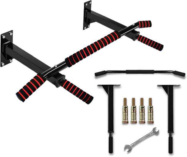 FIRE FITNESS Multifunctional Wall Mounted Pull Up Bar C...
