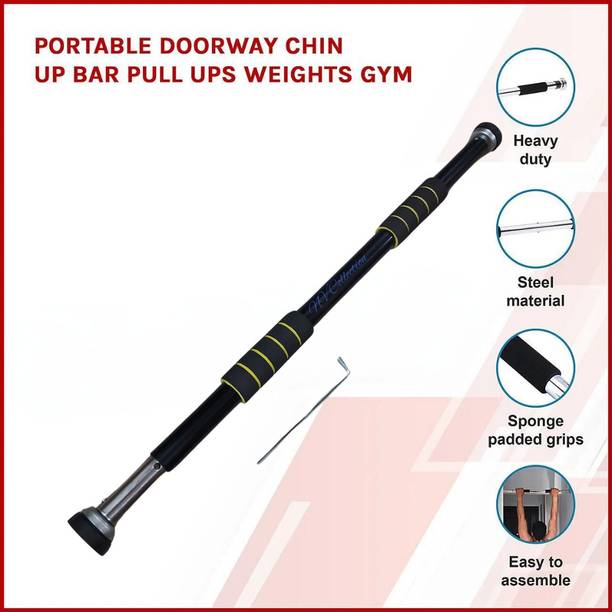 NV COLLECTION Training Workout Training Gym Hanging Rod Bar With ChainRod Pull-up Bar Pull-up Bar