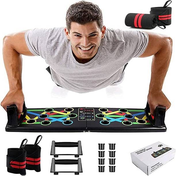 BoldFire Pushup Board With Hand Grip (Pack of 2) Push-up Bar