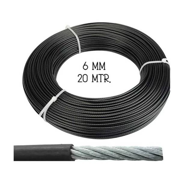 FW Sports Latest PU Coated 6mm 20mtr Wire For Gym Machines Heavy Duty Weight Lifting Bar