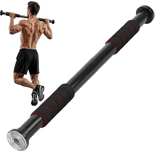Pheonix Pull Up Bar for Home Workout | No Screw Doorway Chin Up Bar Pull-up Bar