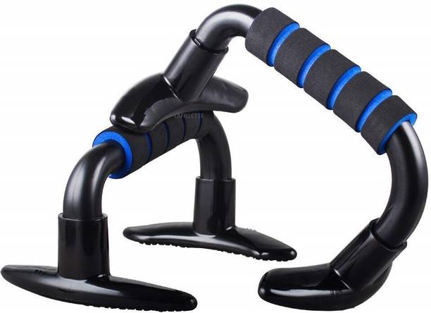 LAFILLETTE High Quality Anti Skid Rubber Grip H-Shape Push Up Bar Till desing Dip Stand Push-up Bar