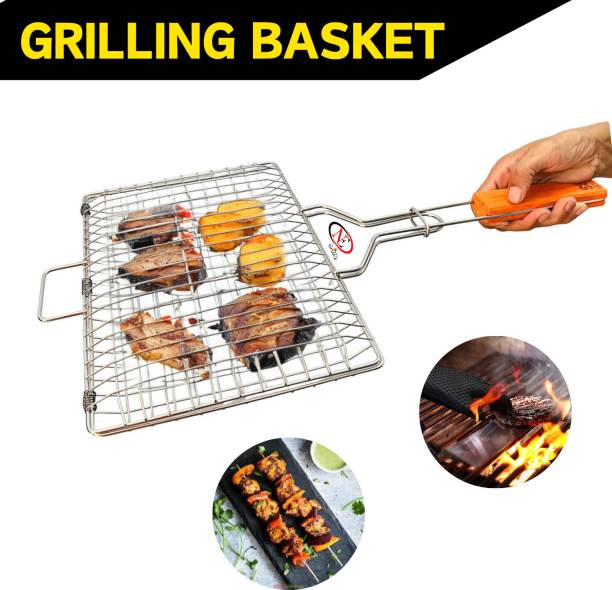 NE GRILLS Stainless steel roasting grill for home and commercial use (made in india) Charcoal Grill