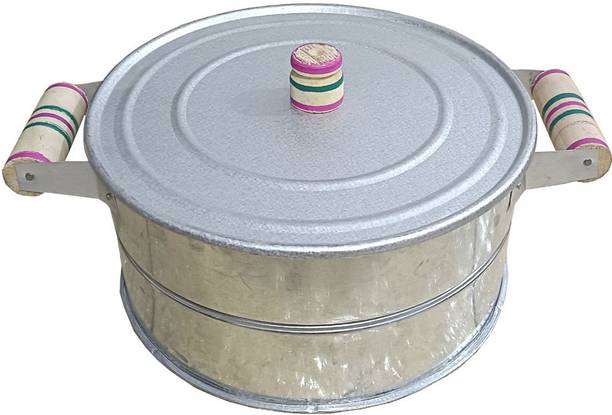 Nagda MULTIPURPOSE OVEN PIZZA TANDOOR BATI MAKER BARBECUE SILVER LARGE Gas Grill