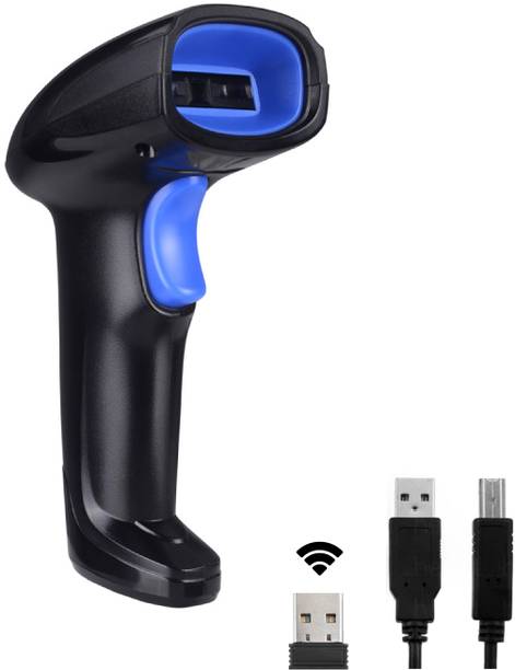 Pixra PX40 Wireless 2.4GHz 2D & 1D Barcode Scanner & QR Code Scanner 2D Camera Barcode Scanner