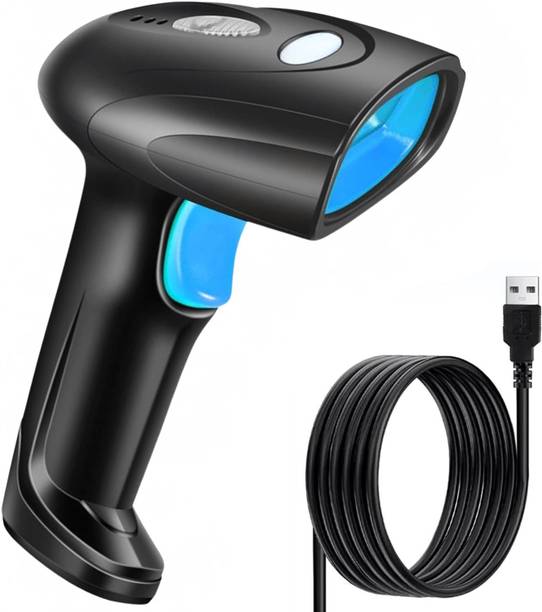 AVIER HT410 Barcode and QR 2D &1D Wired Handheld Indicator with Induction scanning and Suffix Settings 2D Camera Barcode Scanner 2D Camera Barcode Scanner