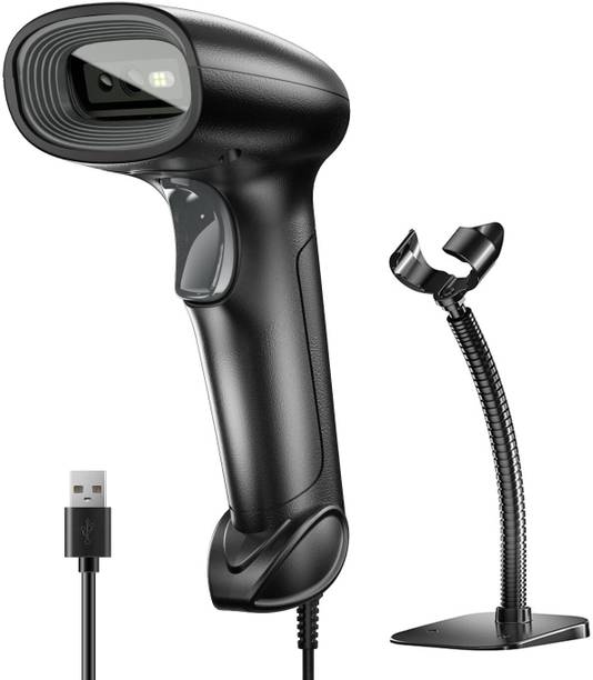 HiRobot HS-22 Wired 2D/1D Barcode Scanner with Stand Laser Barcode Scanner