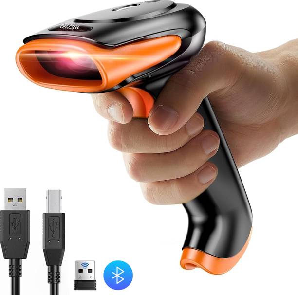 OnlyU Induction Scanning with Built-in Illumination Light (1 Year Warranty) 2D Camera Barcode Scanner