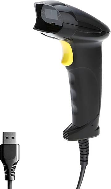 PosBox PB201 USB Wired 2D Barcode Scanner | Scans QR Code & Barcode | High-Speed Laser Barcode Scanner