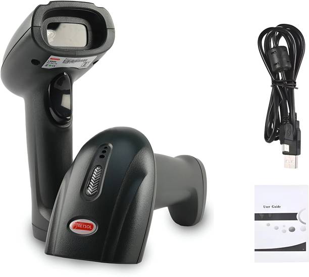 Retsol LS 500 USB Wired Laser Barcode Scanner
