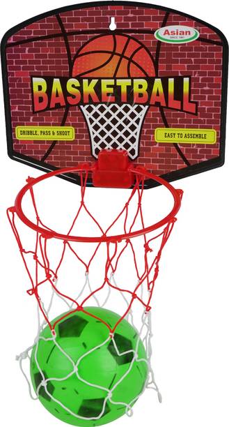 ASIAN Multicolor Portable Basketball Basic Ring | Kids Sports Toy | Fun Game Basketball Ring