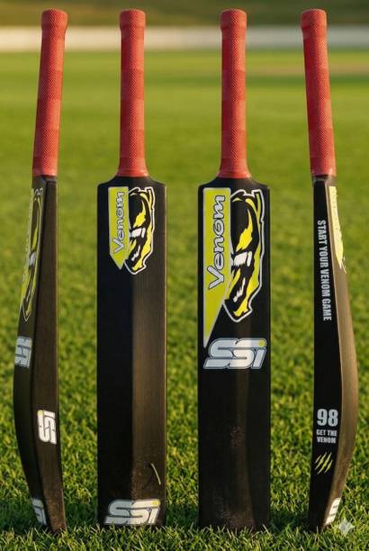 SSI Plastic Cricket Bat for Kids & Adults Full Size Har...