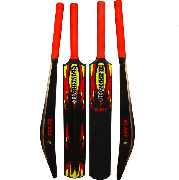 CLOVERBYTE Heavy Duty Plastic Cricket Bat,Full Size PVC/Plastic Cricket  Bat For 15+ Yrs