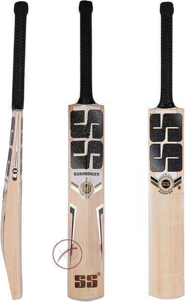SS Super Sixes Kashmir Willow Cricket  Bat For 15+ Yrs