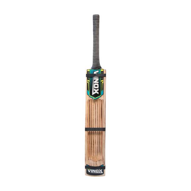 vinox BAHUBALI TRIPLE GUTTING FULL SIZE BURN BAT Kashmir Willow Cricket  Bat For 15+ Yrs