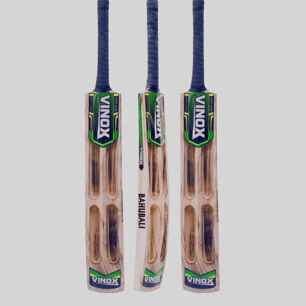 vinox FITINDIA_BAHUBALI POPLAR WILLOW BURN CRICKET BAT Poplar Willow Cricket  Bat For 15+ Yrs