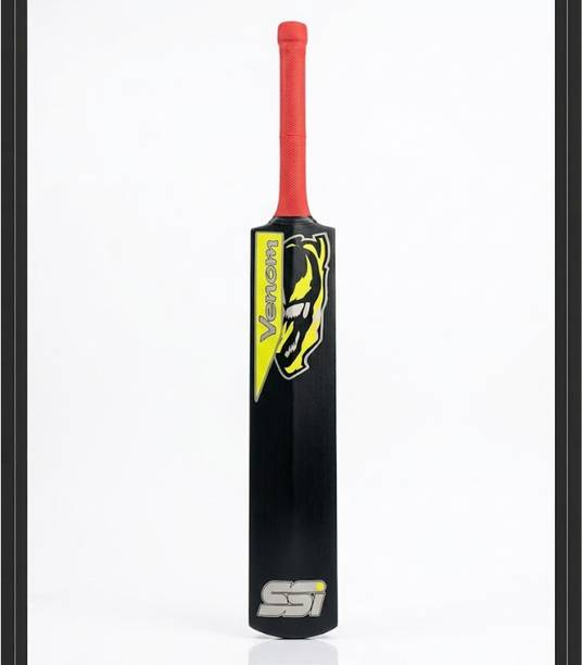 SSI Plastic Cricket Bat Size 6 Long Handle Tennis Ball Bat Heavy Duty Strong Cricket PVC/Plastic Cricket  Bat For 15+ Yrs