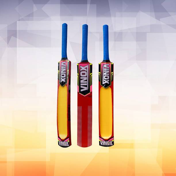 vinox WATER PROOF BAT Poplar Willow Cricket  Bat For 15+ Yrs