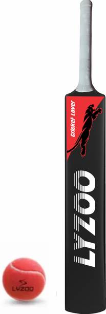 लाइज़ू Full size Plastic Cricket Bat with tennis ball cricket kit PVC/ प्लास्टिक क्रिकेट  बैट फॉर 15+ Yrs